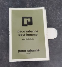 Echantillon tube sur carte  pour collectionneur - Paco Rabanne