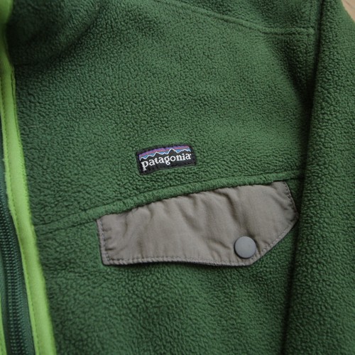 Patagonia Synchilla Jacket Boys XXL Green Full Zip Fleece Outdoor 65656FA11 - Picture 2 of 19