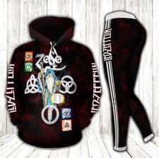 Hollow Hoodie 3D or Legging for Fan /Led Zeppelin-For Women