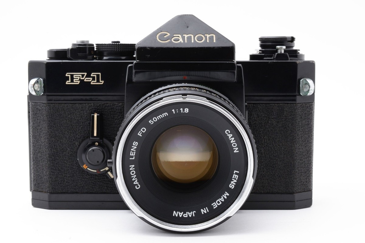 Exc+5] Canon F-1 Early Model SLR Film Camera FD 50mm F1.8 O