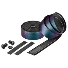Ciclovation Leather Touch Handlebar Tape, Aurora Blue