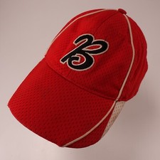 Unknown B Logo Team Youth Red Ball Cap Adjustable Baseball Hat