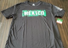 Mexico Soccer Jersey Seleccion Nacional De Mexico SNM Mens Size L 2016 NWT Black