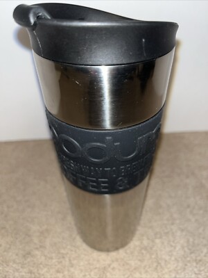 Bodum Coffee And Tea French Press 16 Ounces Stainless Steel Tumbler
