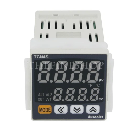 TCN4S-24R Dual Display PID Temperature Controler 48x48 100~240VAC 100ms Sampling