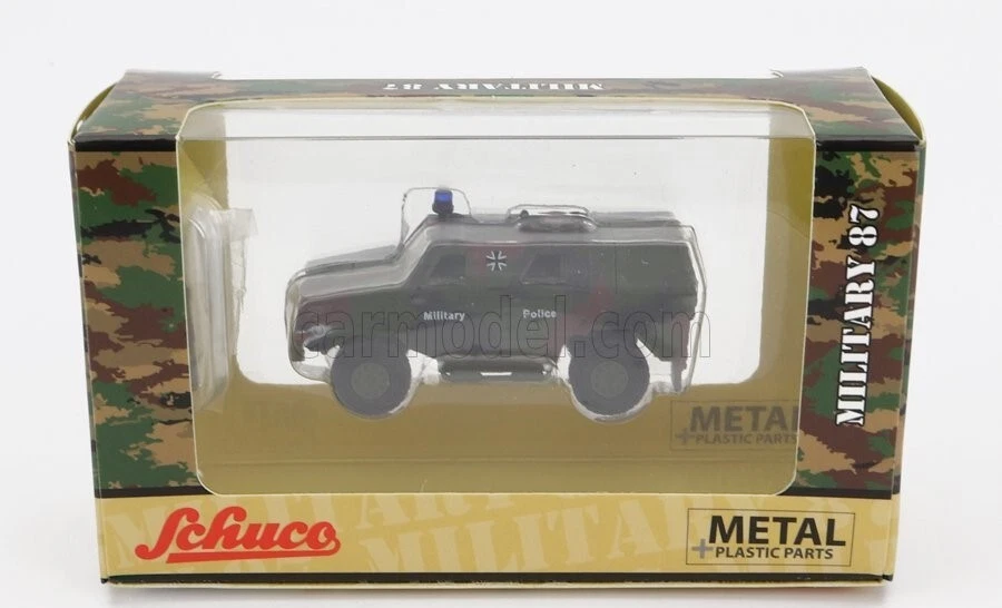 Modellino Blindato Dingo I Polizia Militare Scala 1/87 Schuco - Immagine 4 di 4