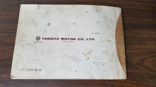 Used OEM Yamaha Owners Service Manual - 1974 YZ250 & YZ360 - 433-28199-10 - OMB1 - Picture 7 of 9
