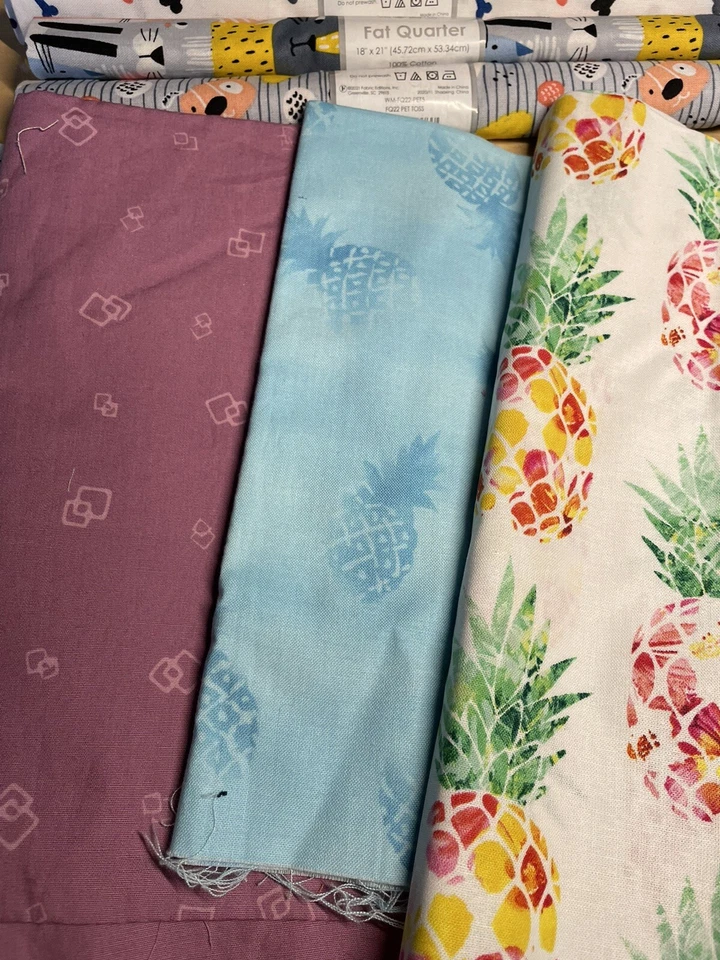 Quilting Cotton Fabric Lot  - Image 4 of 4