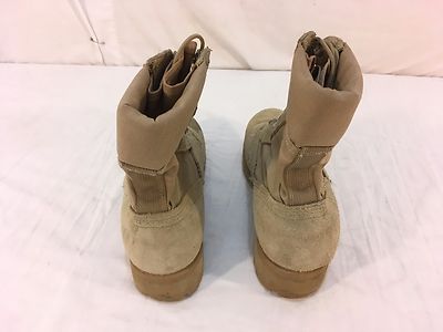 WELLCO HOT WEATHER sz7R TAN SPEED LACES VIBRAM SOLES COMBAT BOOTS NM 01131 Wellco Hot Weather 7 Regular 7 R Tan Combat Boots Speed  main image 2