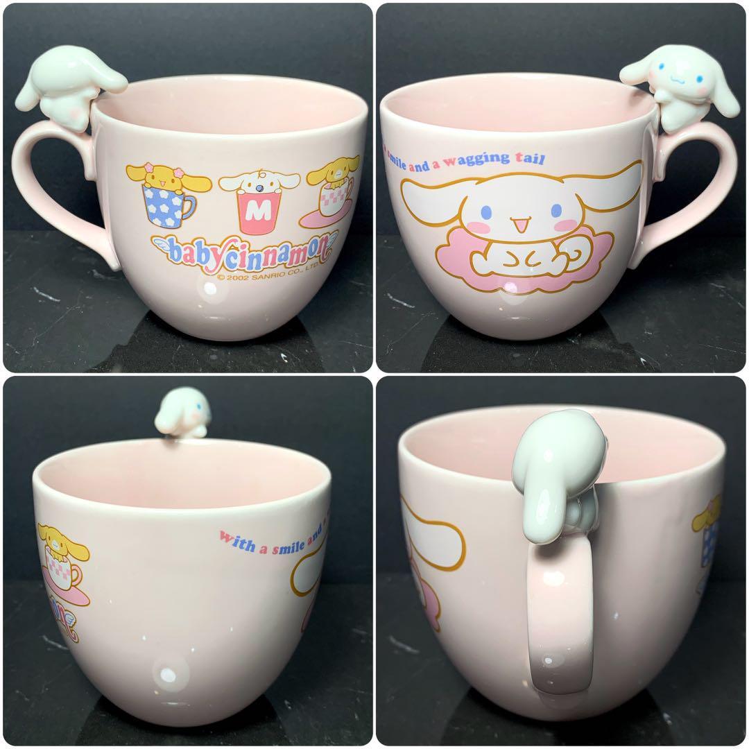 2002年　ベビーシナモン　ペアケーキ皿 Sanrio Hard-to-Find Rare Item Vintage 2002 Baby Cinnamon