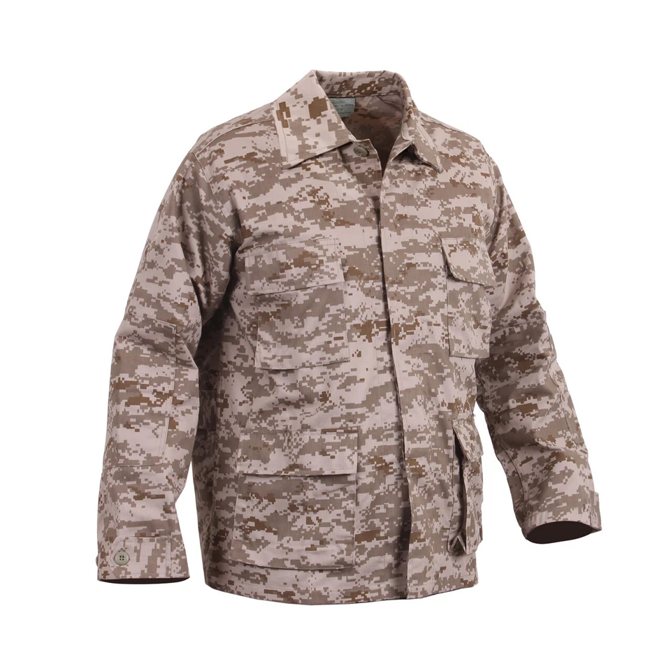 Rothco Digital Camo BDU Shirt - Desert Digital Camo - Image 2 of 4