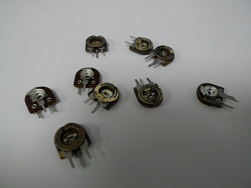 Pre Set Trim Pot Resistor Philips Vertical Range Open Carbon Trimmers 2322 - Picture 16 of 119