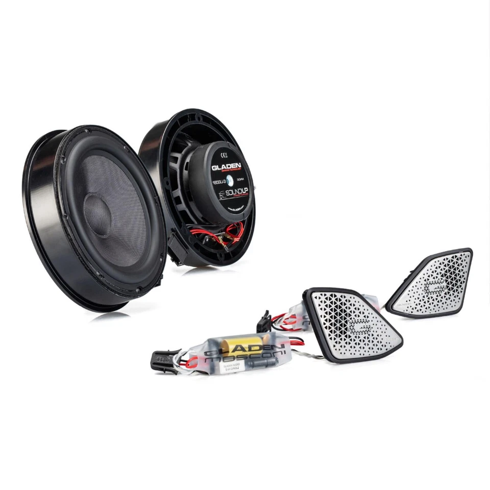 Gladen One T6.1 Appearance 6.5" Speakers & Tweeters for Volkswagen Transporter