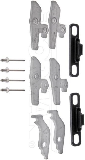 Kit de palanca de freno de estacionamiento Dorman 924-741 para modelos seleccionados de Ford Lincoln 99-11 Foto 2 de 4