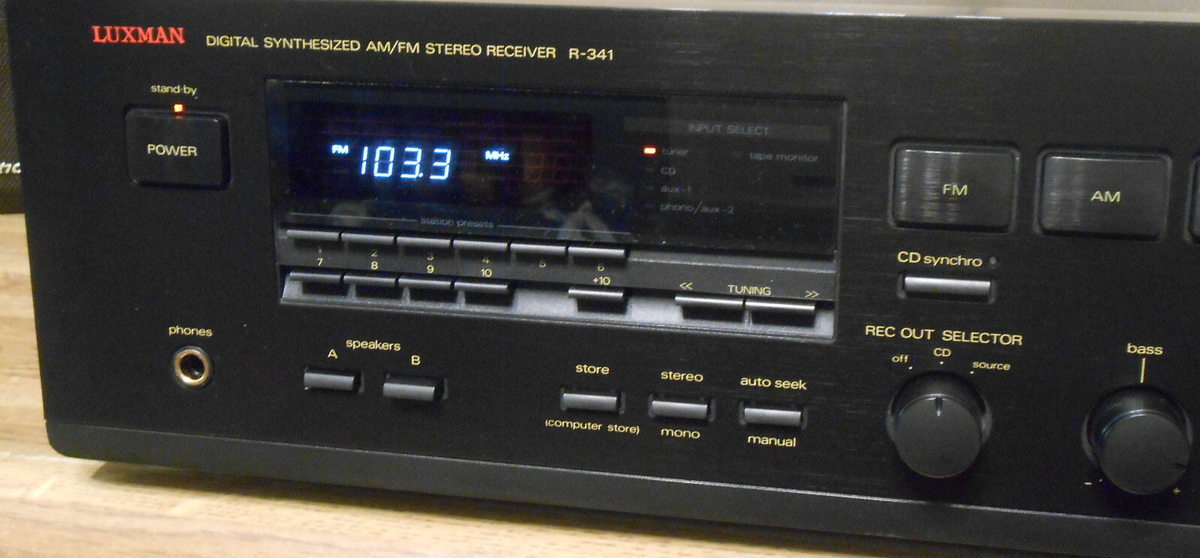 Luxman R341 Digital Synthesized Am/fm Audiophile Stereo Receiver