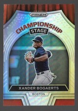 2022 Prizm Championship Stage Silver Prizm #CS8 Xander Bogaerts - Boston Red Sox