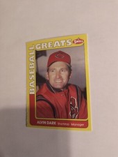 ALVIN DARK 1990 SWELL BASEBALL GREATS #22 FREE SHIPPING