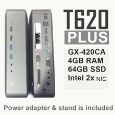 HP/ T620 PLUS Thin Client Quad Core GX-420CA ...