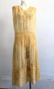 vintage peasant dress