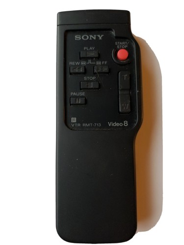 Videocámara remota SONY RMT-713 CCDTRV22 CCFTR64 CCTRV52 CDDTRV32 CDTRV12 B1 - Imagen 1 de 3