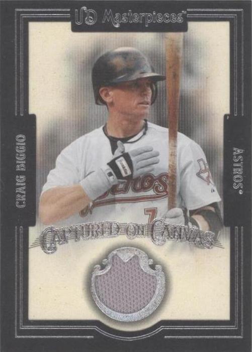 2007 UD Masterpieces - Craig Biggio #CC-CB - 1 of 1