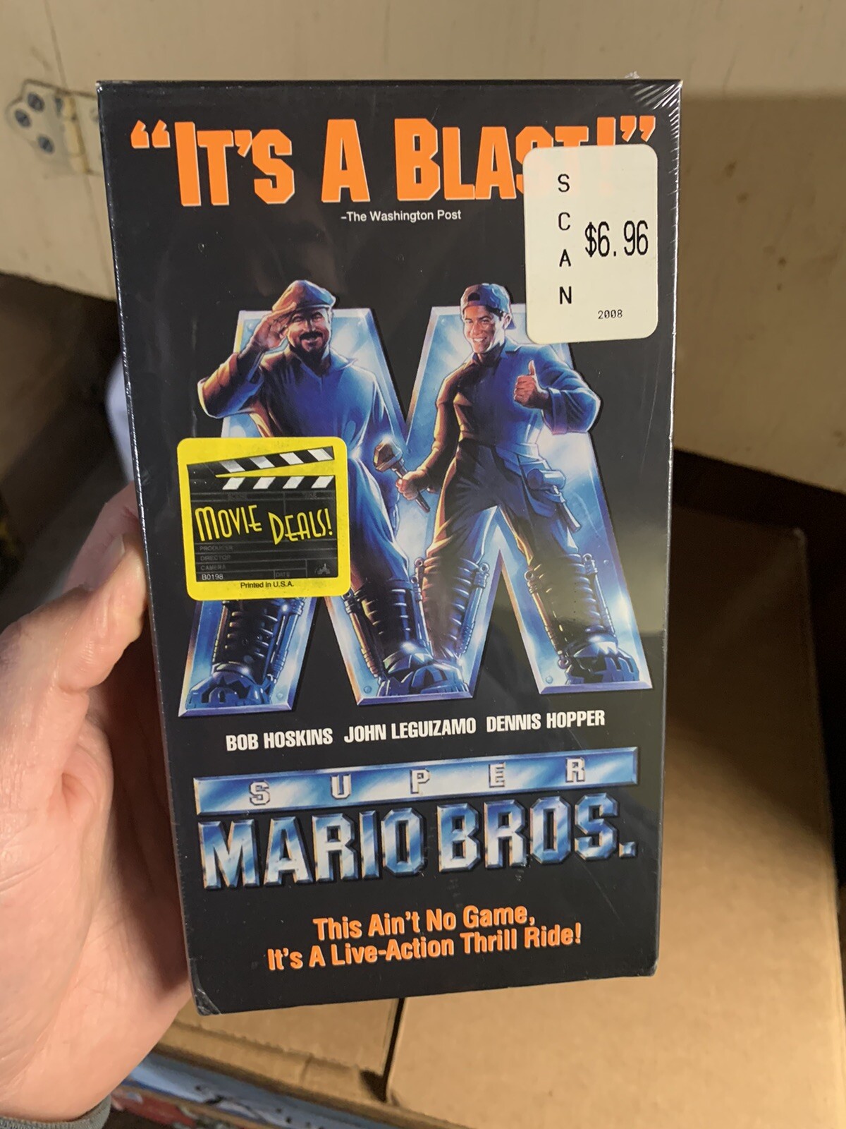 Super Mario Bros. (VHS, 1993) 765362008032 eBay