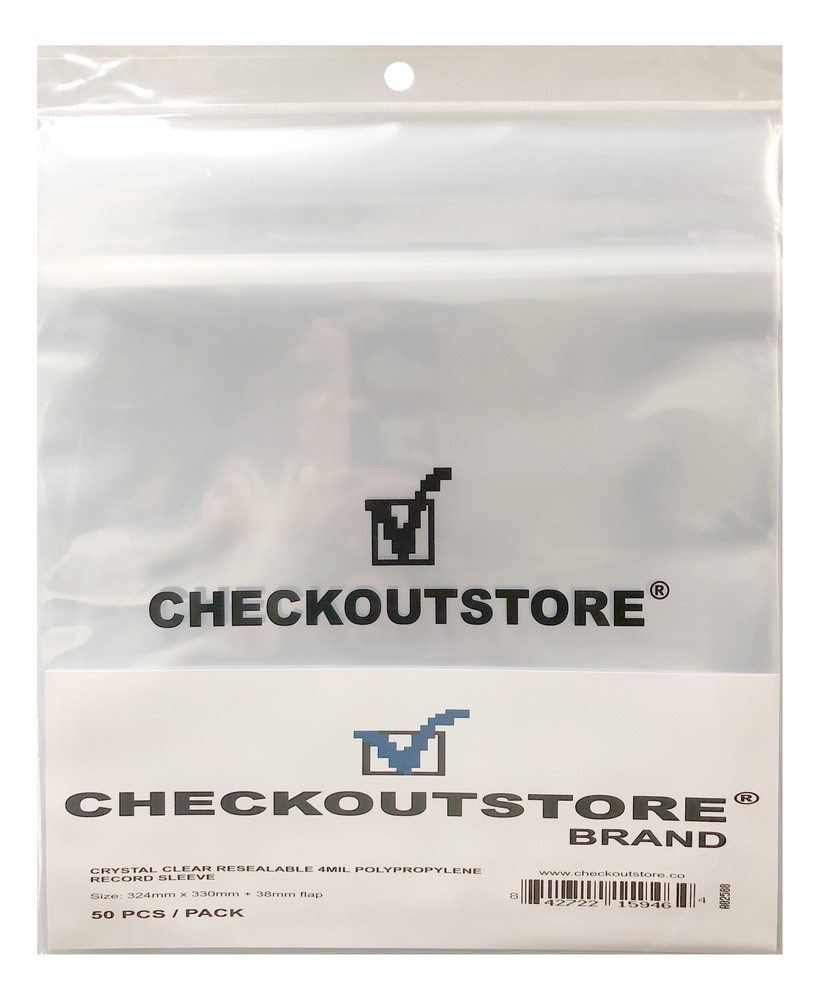 Clear Plastic Sealable Flap 12