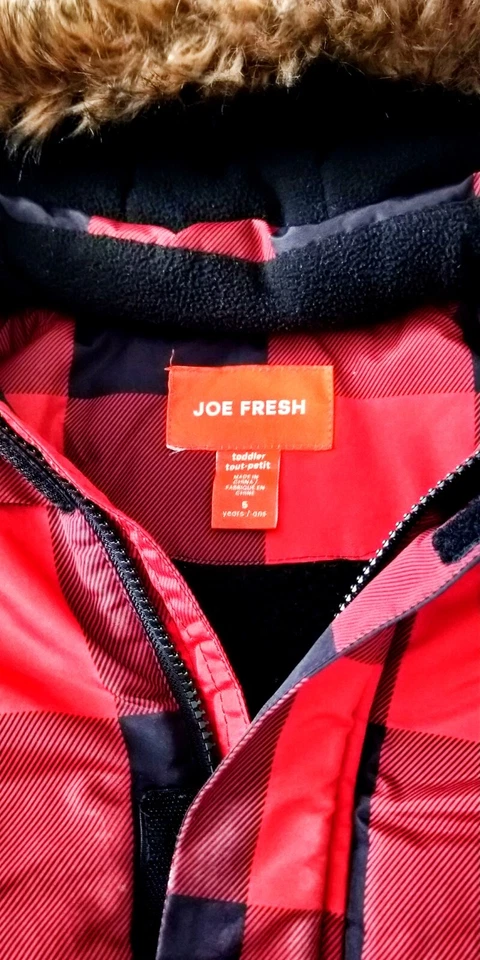 Joe fresh kids snow jacket - Image 2 of 2
