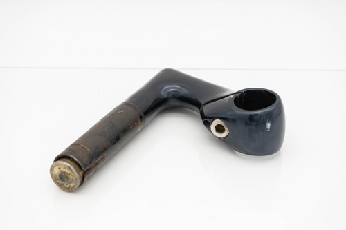 3T RECORD 84 STEM 90 1st LOGO VINTAGE 80S 1" QUILL CLASSIC ROAD BIKE BLACK OLD - Imagen 6 de 8