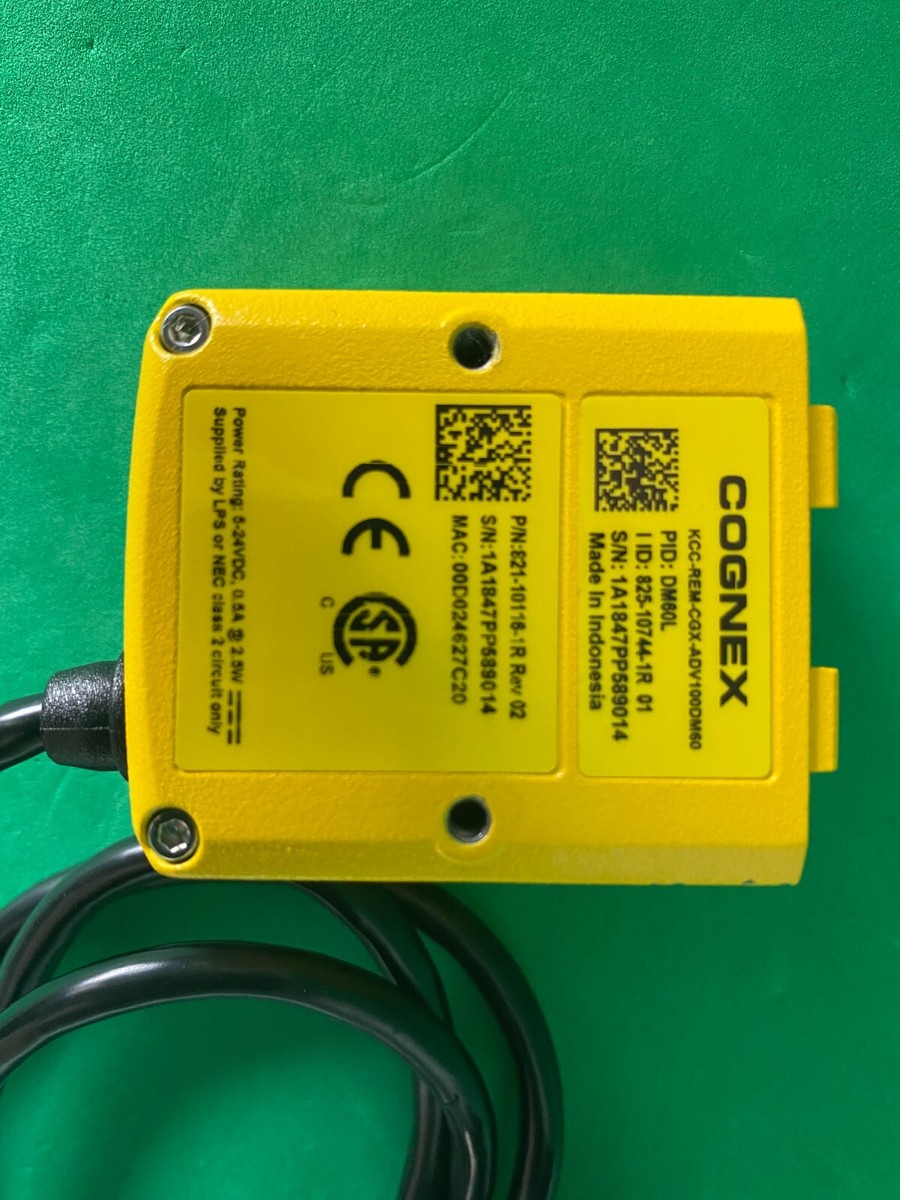 Cognex DM60L ID: 825-10744-1R B Code Reader Scanner | eBay