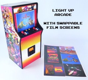 1:12 Super Action Stuff GAME ON! Arcade w Light Cats w Knives Figure Accessories