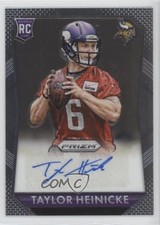 2015 Panini Prizm Rookie Signatures Taylor Heinicke #RS-TH Auto RC