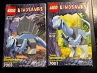 LEGO Dinosaurs Young Dimetrodon & Iguanodon (7003 & 7001) New Sealed