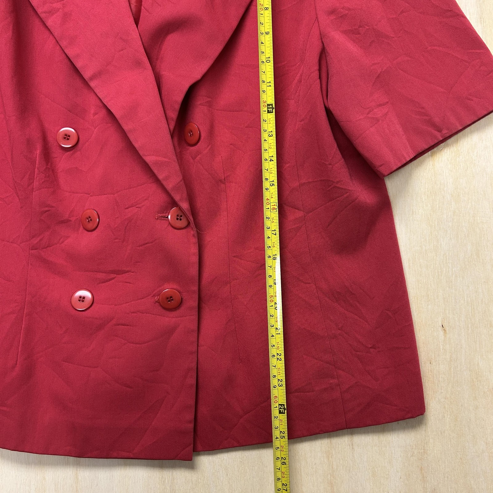 Pendleton Blazer Jacket Womens Large Plus Red Woo… - image 4