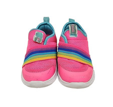 Little Girls Size 8 Skechers Unicorn Sneakers Pink Slip On