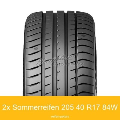 2x Sommerreifen Triangle EffexSport TH-202 XL 205/40 R17 84W | 18647