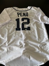 Tigers Carlos Pena signed Jersey JSA Authentic