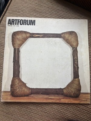 Artforum, February 1974, Dada, Art and Language, Douglas Huebler, Jackie Winsor