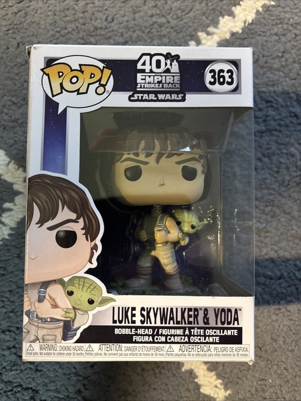 Luke skywalker & Yoda Funko Pop # 363