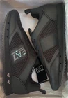 EA7 EMPORIO ARMANI $225 Men's Sneakers Running Shoes AUTHENTIC NEW Black X8X027