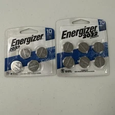 4pk & 6pk Energizer 3v Lithium Batteries 2032 - 10 Batteries total 03/2030