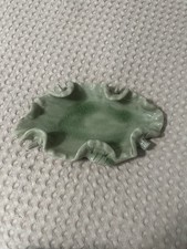 Celadon Crackle Glaze Leaf Dish