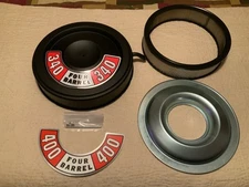 MOPAR , DODGE , PLYMOUTH , N.O.S. UNSILENCED AIR CLEANER W/TUBE