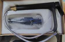 Tall Bathroom Vessel Sink Faucet Single Handle Matte Black with Pop Up Drain B16