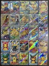 Pikachu DIY Cards Lot Of 25 All NM High Quality Custom Made Set