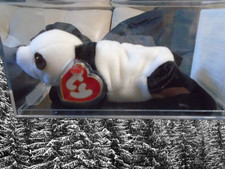 TY BEANIE BABY PEKING THE PANDA 3RD/1ST GEN AUTHENTICATED MWMT MQ