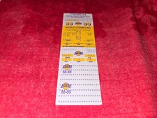 Vintage Full Ticket For Los Angeles Lakers Vs Sacramento Kings Apr 20 1989