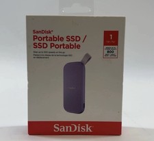 New Sandisk Portable SSD 1TB Portable External SSD SDSSDE29-1T00-AWL