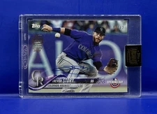 Topps Archives TREVOR STORY #/42 Colorado Rockies Auto 2018 Boston Red Sox