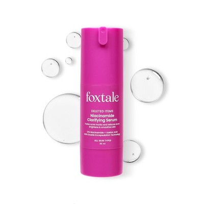 Foxtale 12% Niacinamide Face Serum with Azelaic Acid Unisex, 30ml
